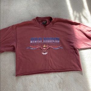 vintage, cropped Harley-Davidson tee!